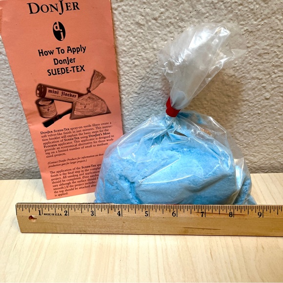 Flocking. 3.5 ounce bag. Light Blue Baby Blue. Don Jer Flock It! NEW NWT - Picture 5 of 7